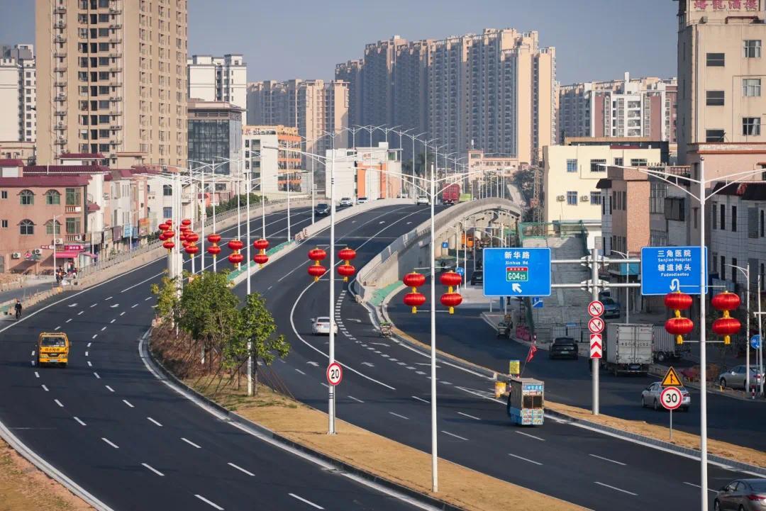中山南三公路二期工程主线正式开放交通